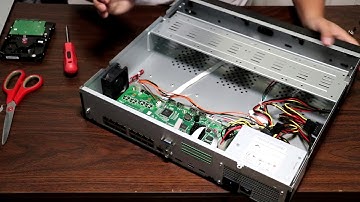 UNIVIEW 16 Channel NVR Hard Drive Installation Installation