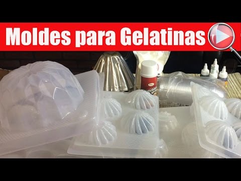 Donde comprar moldes y productos para gelatinas.  Gelatinas, Gelatinas  decoradas, Gelatinas artisticas