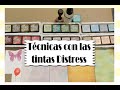 Cómo usar las Tintas Distress - Técnicas Scrapbooking | Luisa PaperCrafts