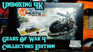 Gears Of War 4 Collectors Edition Unboxing 4K