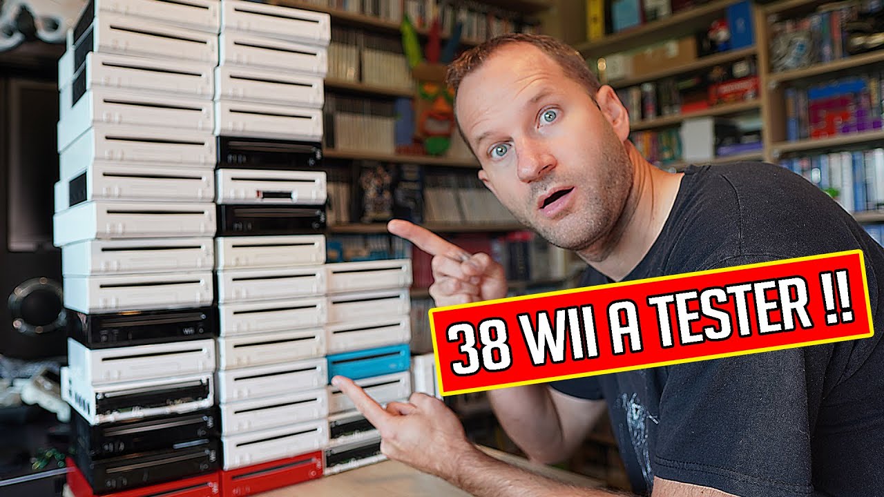 Ces 38 wii allaient finir à la poubelle, combien fonctionnent encore ?