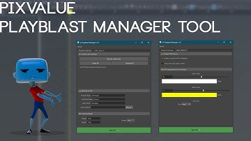 Batch Playblast with Custom HUDs - Maya Tutorial (Pixvalue Tool)