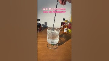 Your drink deserves better ice. Kickstarter#icemaker #icemage #icemakermachine #kickstarter