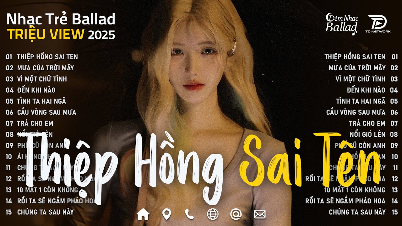 Thiệp Hồng Sai Tên | Nhạc Trẻ Ballad Triệu View 2025 | Top 20 Ca Khúc Cực Buồn Về Tình Yêu Đôi Lứa