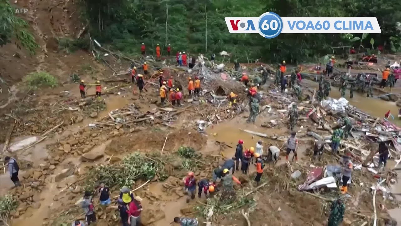 19 mortos em deslizamento de terras na Indonésia