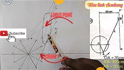 Link Mechanisms (TECHNICAL DRAWING) Engineering drawing