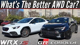 2025 Subaru WRX tS Takes On The Small and Mighty Toyota GR Corolla!