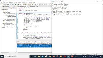Simulation de la migration de la bd (Oracle et MySql)_Belcaid_Boukhraz