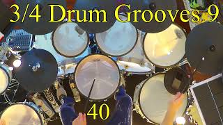 3/4 Grooves 9 Pattern 40