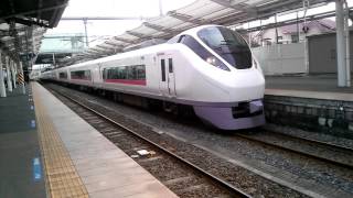 常磐線・上野東京ライン経由 ひたち2号 品川行 E657系 日立発車