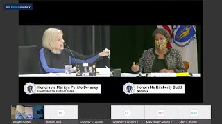 Hon  Kimberly S  Budd, Chief Justice of the Supreme Judicial Court Hearing  November 12, 2020   9 00