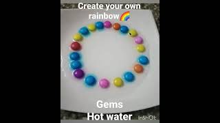 Create your own rainbow for your kid!