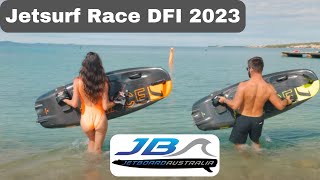 All New Amazing  Jetsurf 2023 Race DFI Jetboard Australia