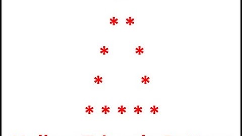 Write a Program to print hollow Triangle / Pyramid star pattern