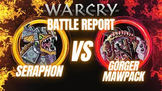 Age of Sigmar Warcry Battle Report: Seraphon vs Gorger Mawpack
