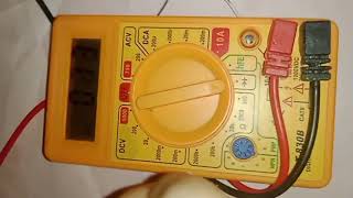 add buzzer to multimeter