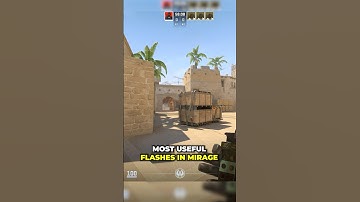 Useful Flash In Mirage Window | CT | Shorts Tutorial | #cs2 #counterstrike