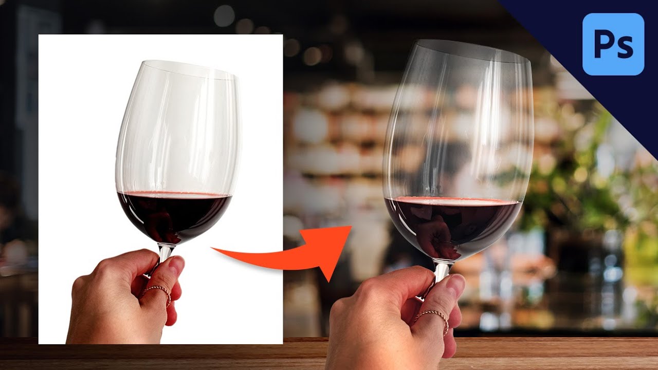 【Photoshop】切り抜いた画像を部分的に半透明にする方法#photoshop #tutorial #チュートリアル #フォトショップ