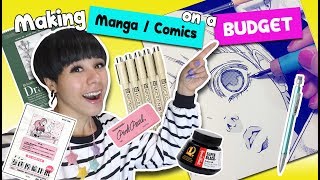 ❤ How to Make Manga & Comics on a BUDGET ❤