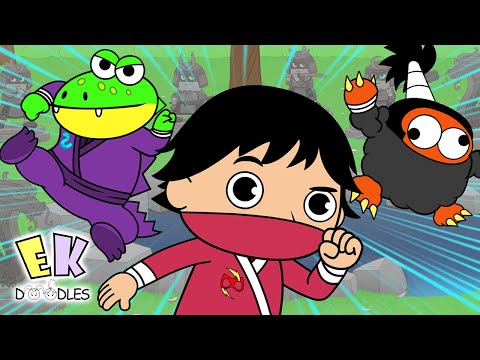 Ryan Ninja kids Spy Mission | Cartoon Animation for Children with