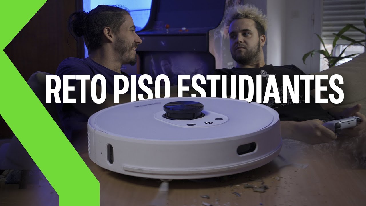 Robot aspirador vs. piso de estudiantes ¡Sometemos al Netbot LS27 a pruebas  extremas! | Reto Xataka - YouTube