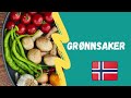 Las verduras en noruego  grnnsaker  learn norwegian