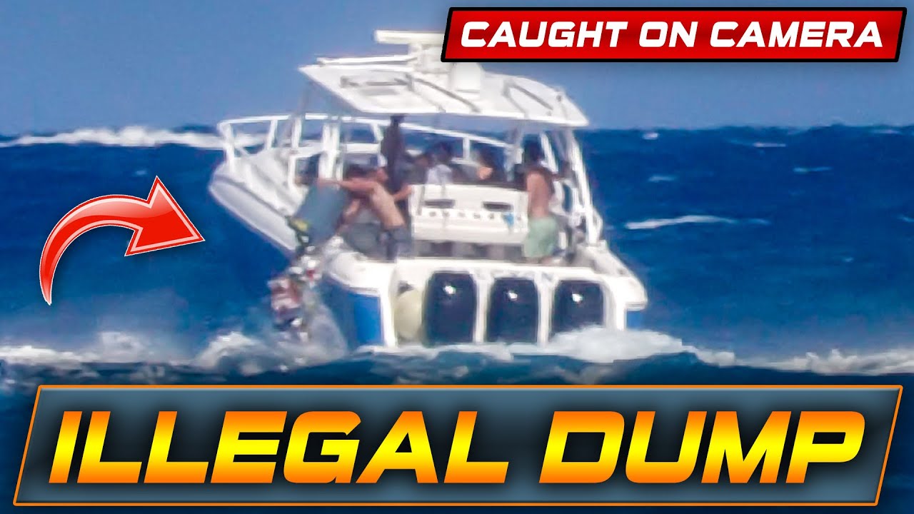 WARNING THIS VIDEO WILL MAKE YOU ANGRY CAUGHT RED HANDED AT BOCA BASH  WAVY BOATS