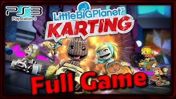 LITTLE BIG PLANET KARTING PS3 Playthrough [FULL GAME]