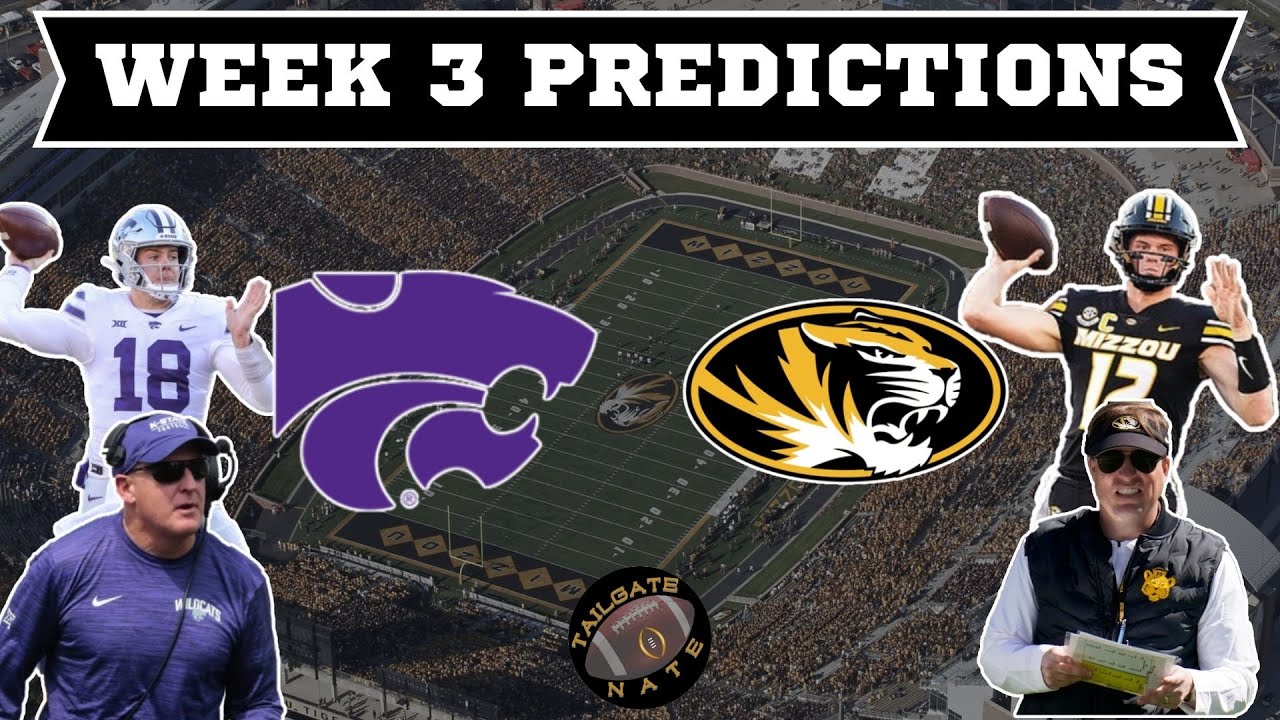 Kansas State vs Missouri Game Prediction 2023 College Football Week 3
