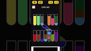 Water Sort Puzzle level 633 solution