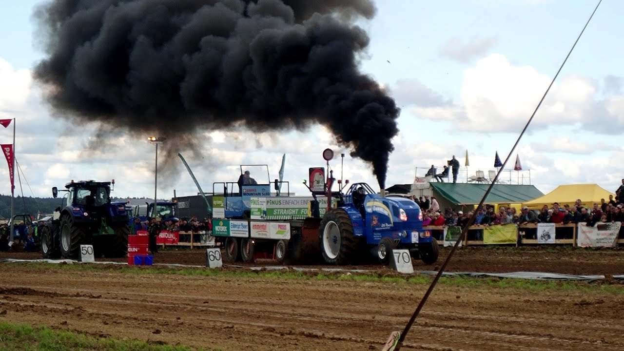 Tractor Pulling Oltingen 2017 - 3.6 t in Slow Motion
