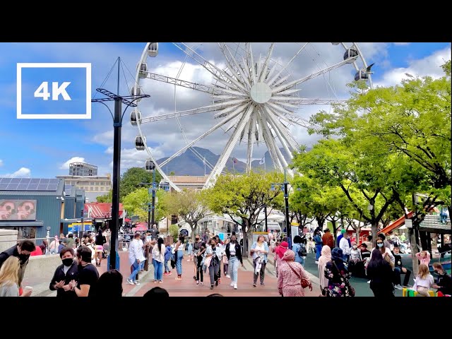 4K Cape Town V&A Waterfront Walk - South Africa - Spaziergang 4K [ASMR Non  Stop] 