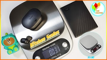 [Unbox & Review] Cân Tiểu Ly - Cân Điện Tử Mini - Siêu Chính Xác - Kitchen Scales High Precision