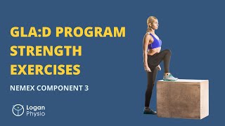 GLA:D Program Strength Exercises (NEMEX Component 3) | Step-Ups & Sit-to-Stands | Logan Physio