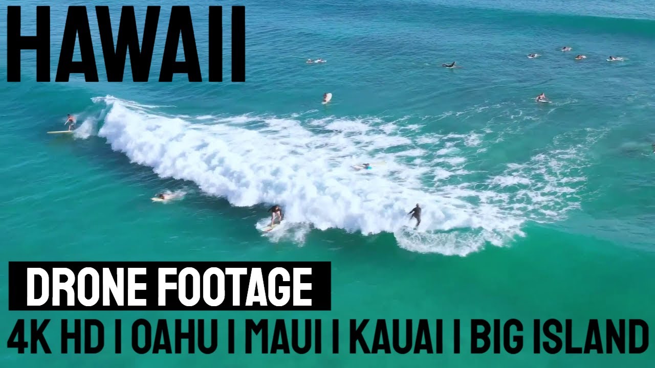 Hawaii Drone Footage 4K Oahu Drone Footage Maui Drone Kona Drone