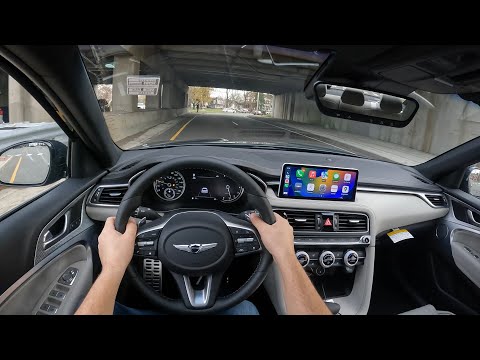 2023 Genesis G70 2.0t POV TEST DRIVE - Genesis Please Update The interior!