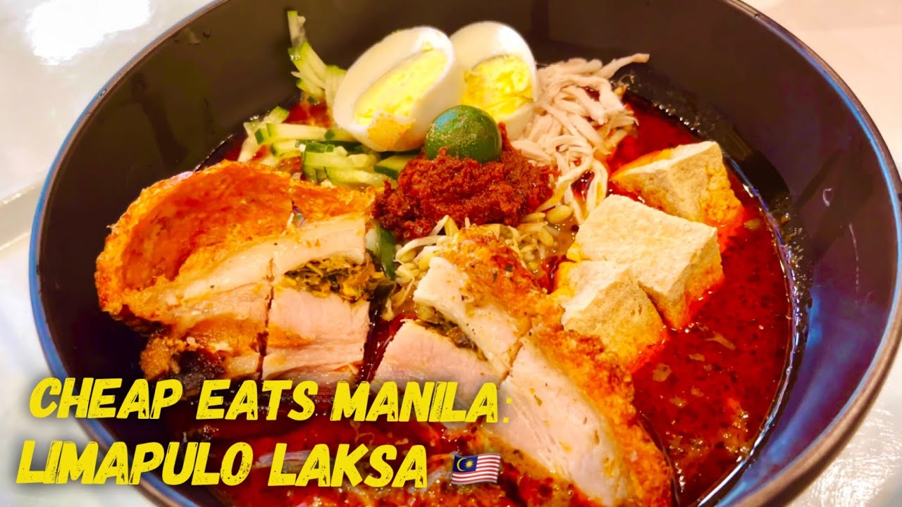 Cheap Eats Manila: Limapulo Baba Can Cook | Best Nyonya Curry Laksa | SM Mall of Asia