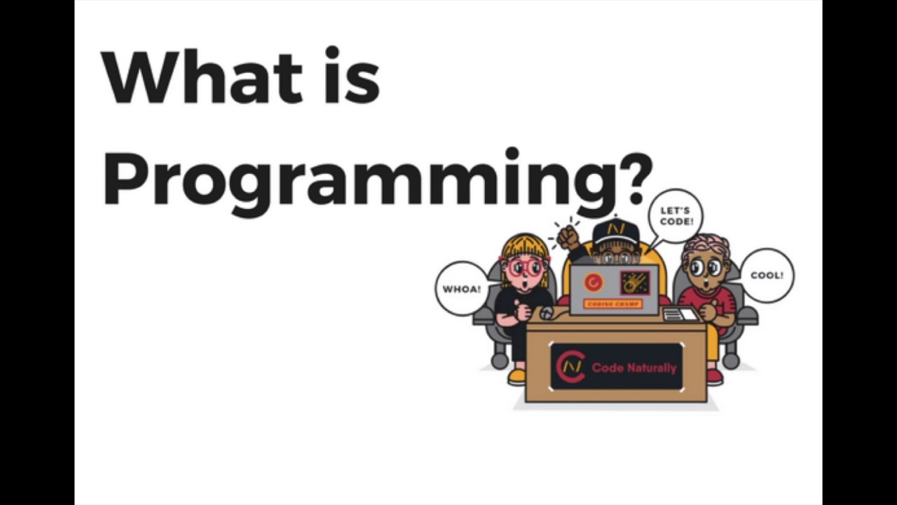 01 what is programming? - YouTube