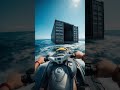 Guy Found Out Crazy Treasure Inside The Container Box Container Jetski Sea Viral mp3