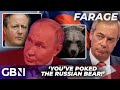 Youve poked the russian bear farage scolds mad cameron for stirring ukraine to attack russia