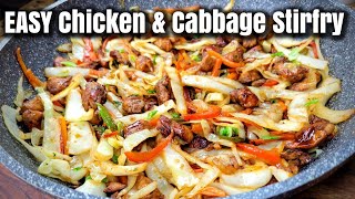 Chicken and Cabbage Stirfry