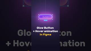 Glow Button UI Design in Figma #figma #figmatutorial #figmaanimation