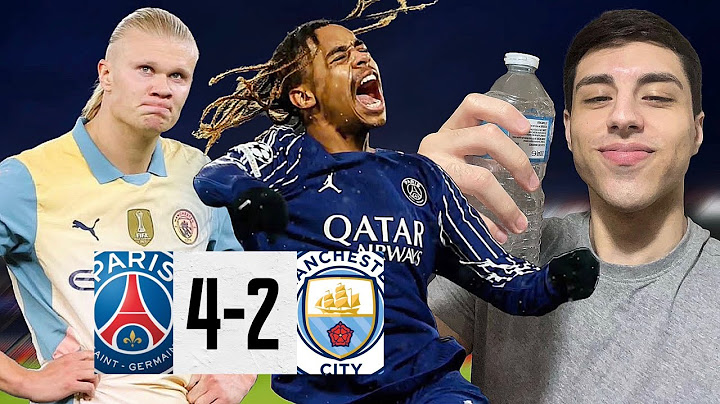 MAN CITY ON THE BRINK!  | PSG 4-2 MAN CITY |