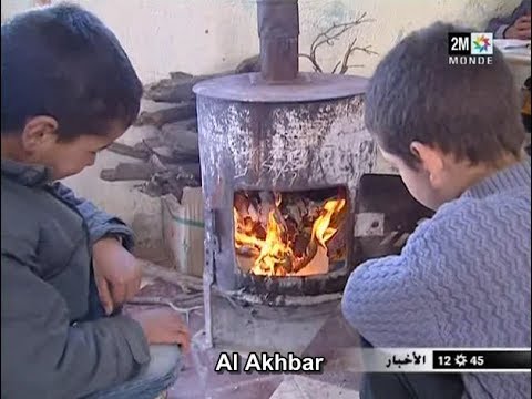 معاناة العديد من دواوير بإقليم الحسيمة مع البرد القارس