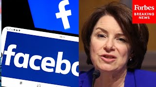 "There Is No Competition": Amy Klobuchar Decries Misinformation On Huge Social Media Platforms