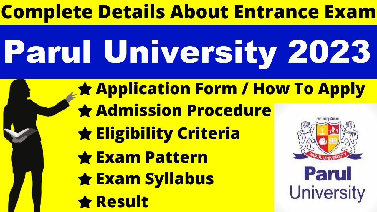 parul university phd application form 2022