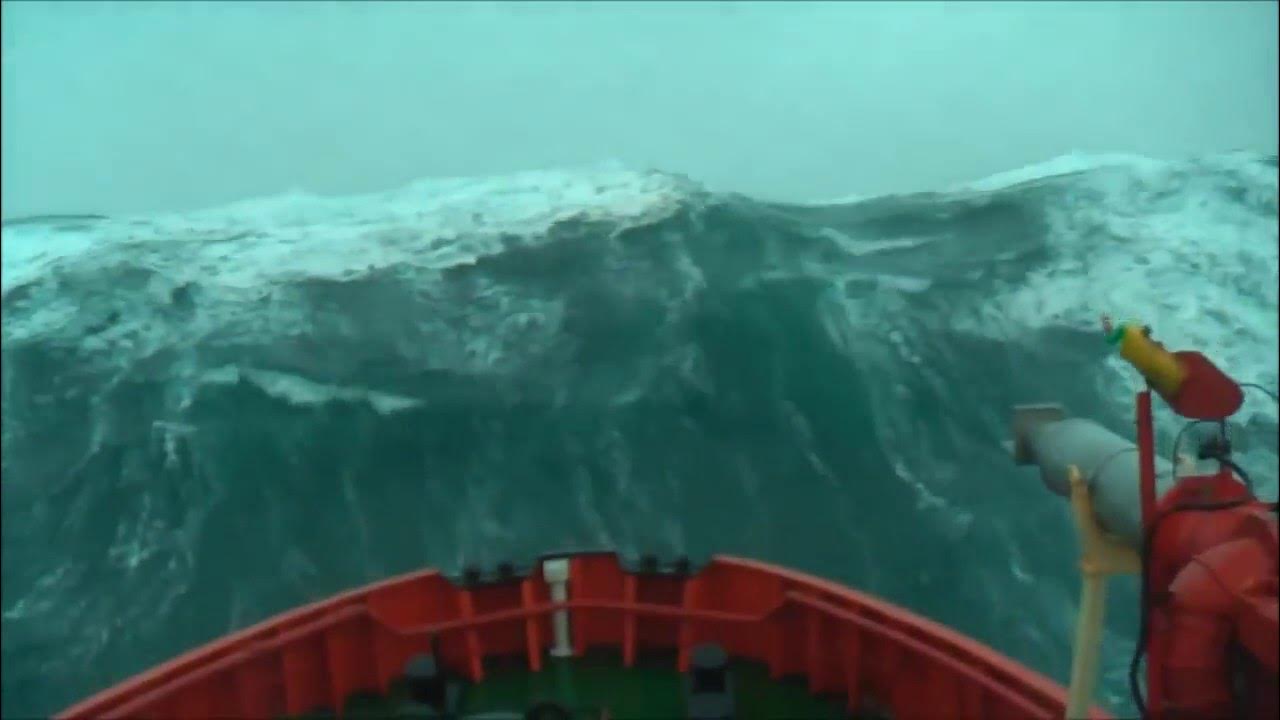 Massive Wave Hits Ship YouTube