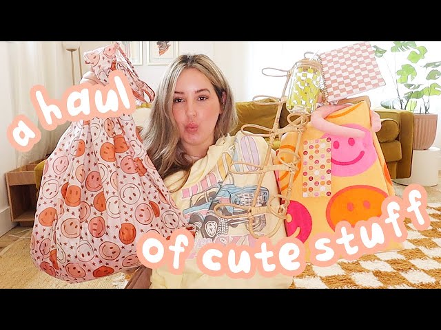 i spent $300 on cute stuff to make me happy :) - YouTube