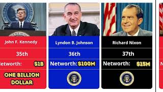 Net Worth 💰 of Every U.S. President (Inflation Adjusted to today's money)
