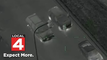 Detroit police release video of Midtown shooting after high-speed chase ends in crash